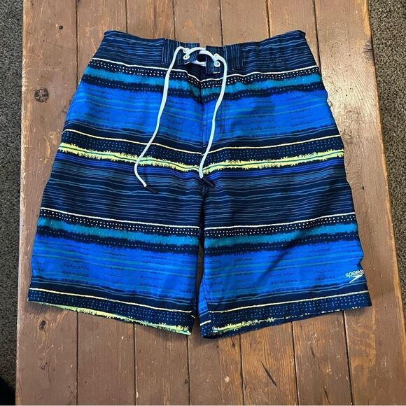 Speedo Striped Swim Trunks - Picture 2 of 9